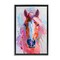 Stupell Industries Sunset Horse Visage Framed Floater Canvas Wall Art Design by Petal Prints Design